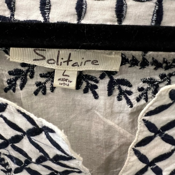 Solitare cotton blouse - Picture 2 of 3